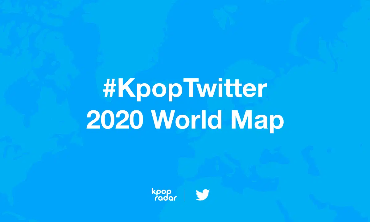 🌍 2020 K-POP GLOBAL MAP #KpopTwitter 